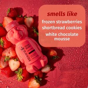 Hemptz StrawBeary Body Moisturizer Bear Limited Edition NWT
